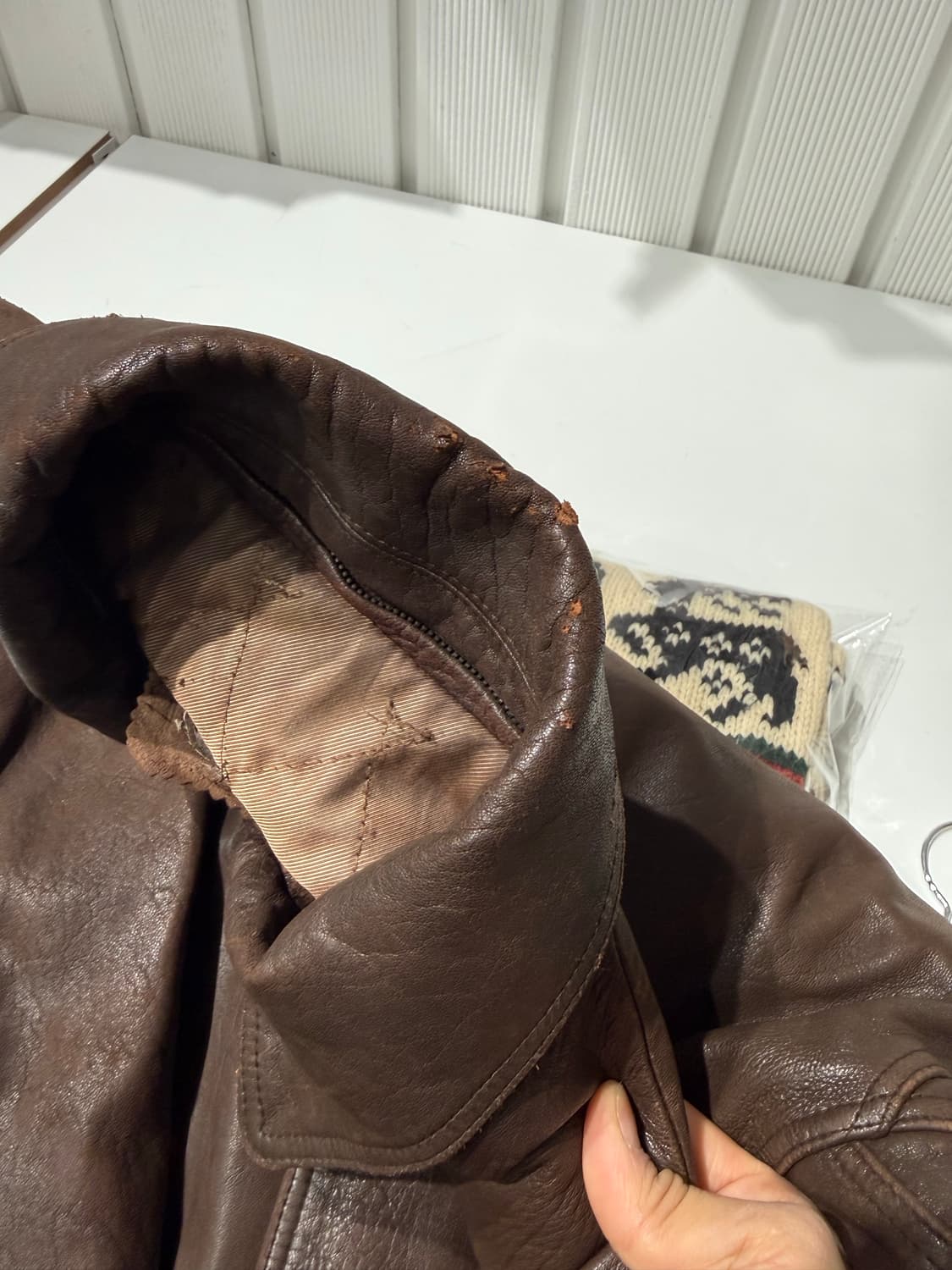 YSL 입생로랑 양가죽 자켓 상품이미지10