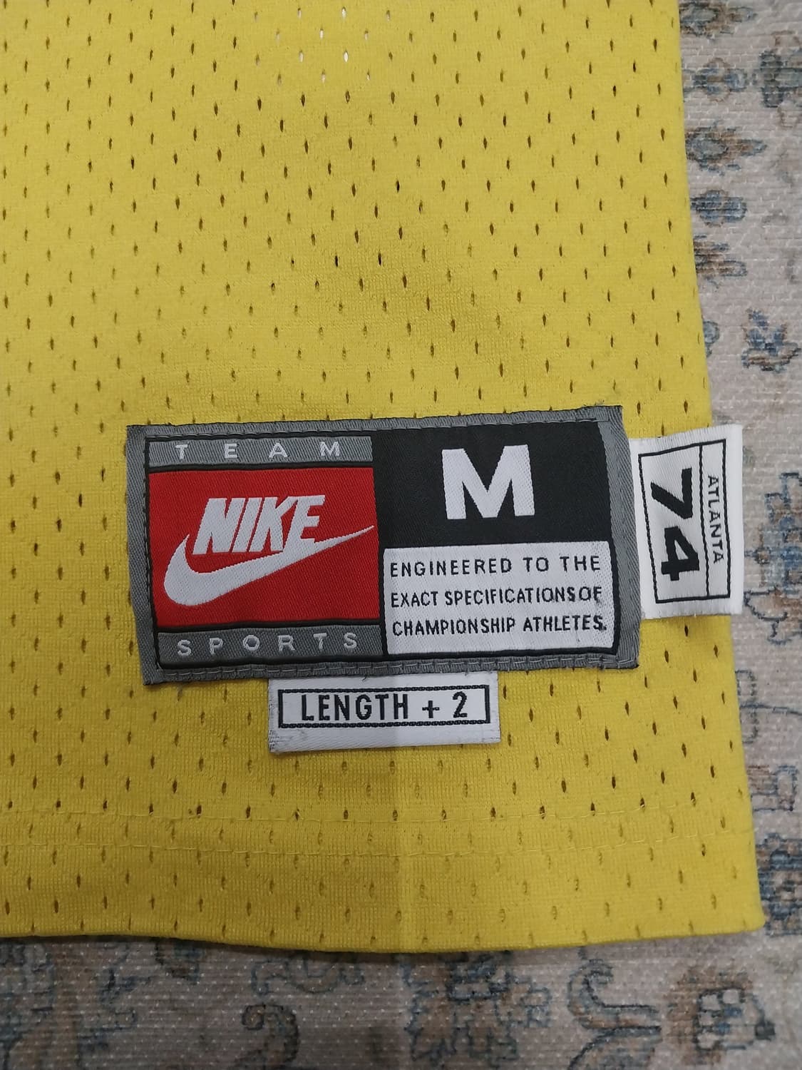 나이키 애틀란타 호크스 샤리프 압둘라힘  올드스쿨 져지 M 상품이미지3