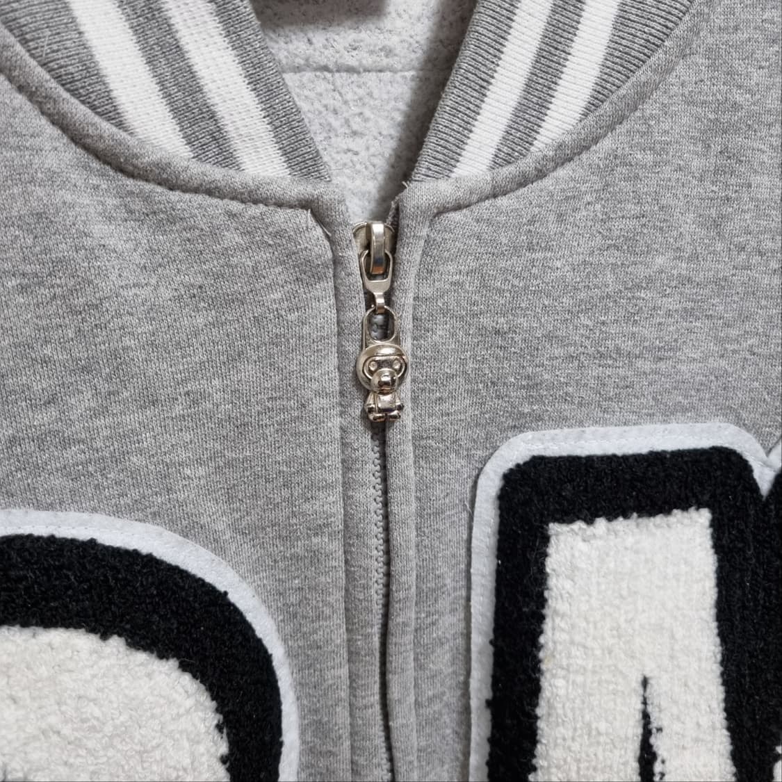 ( XL ) 베이프 베이비마일로 그레이 스타디움 자켓 상품이미지3