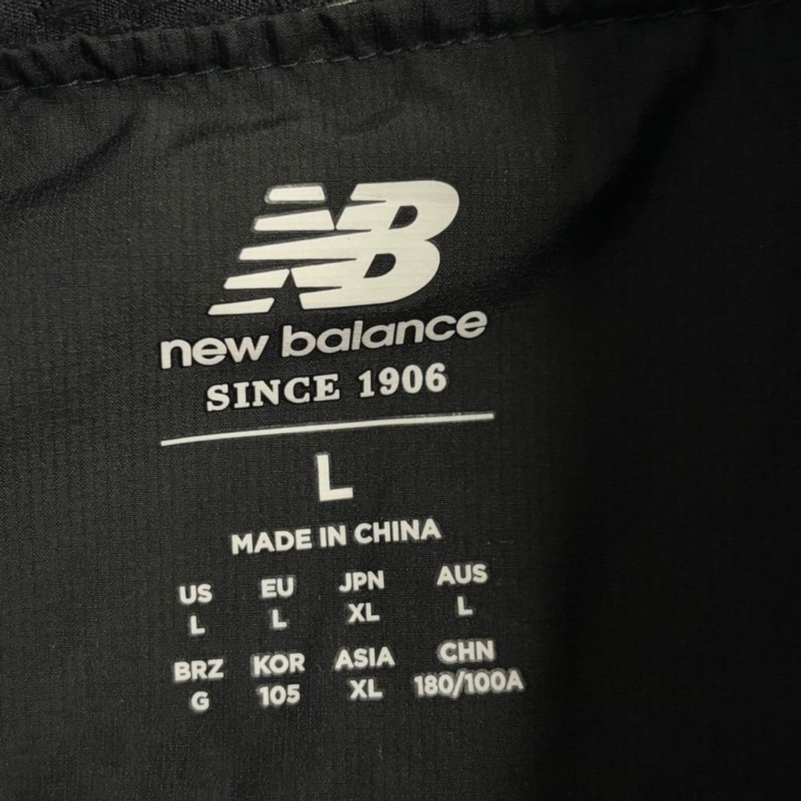 뉴발란스 배색 바람막이 v1803 상품이미지5