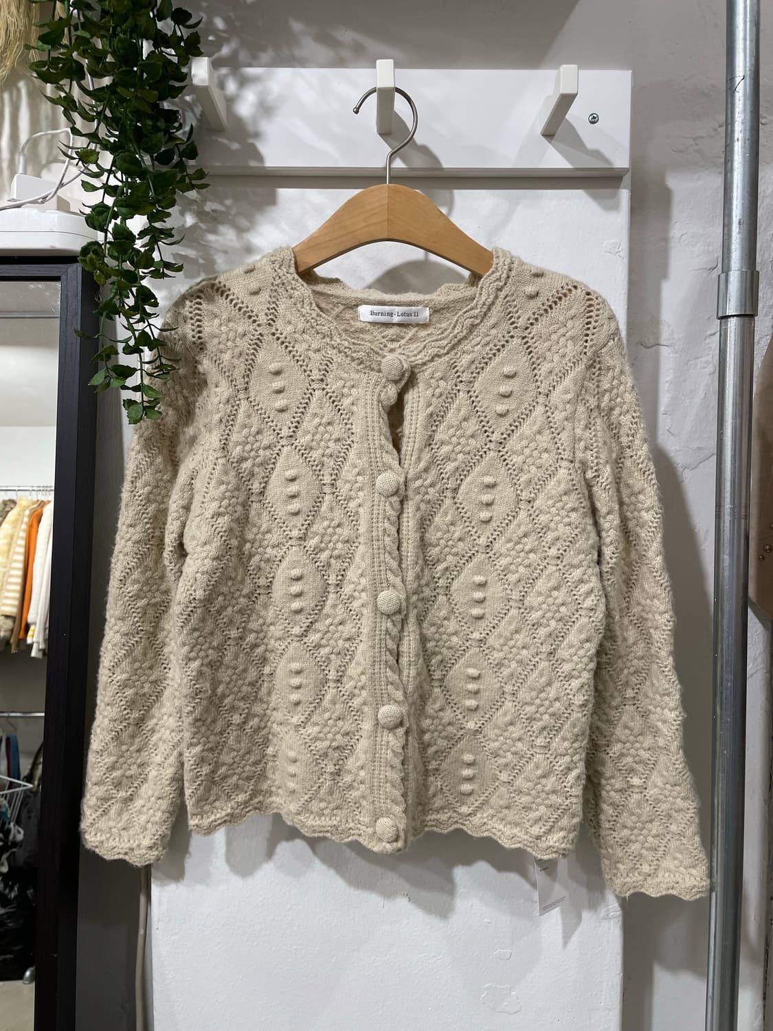 burning-lotus flower cardigan 상품이미지8