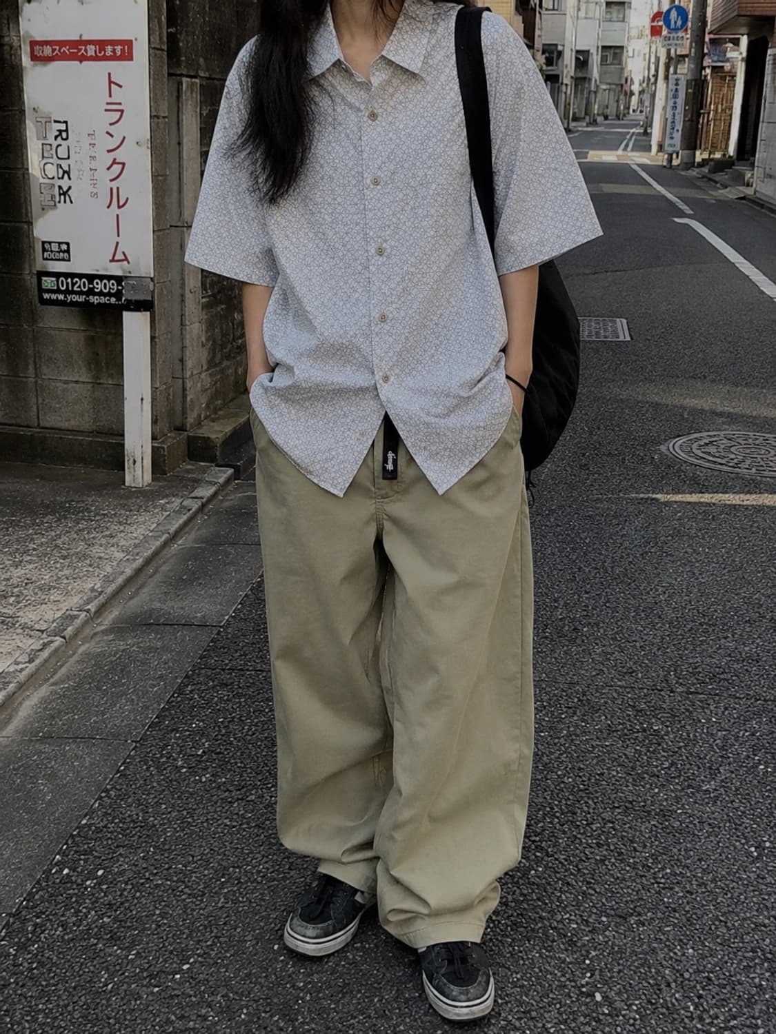 90s stussy 스투시 하프셔츠 상품이미지3