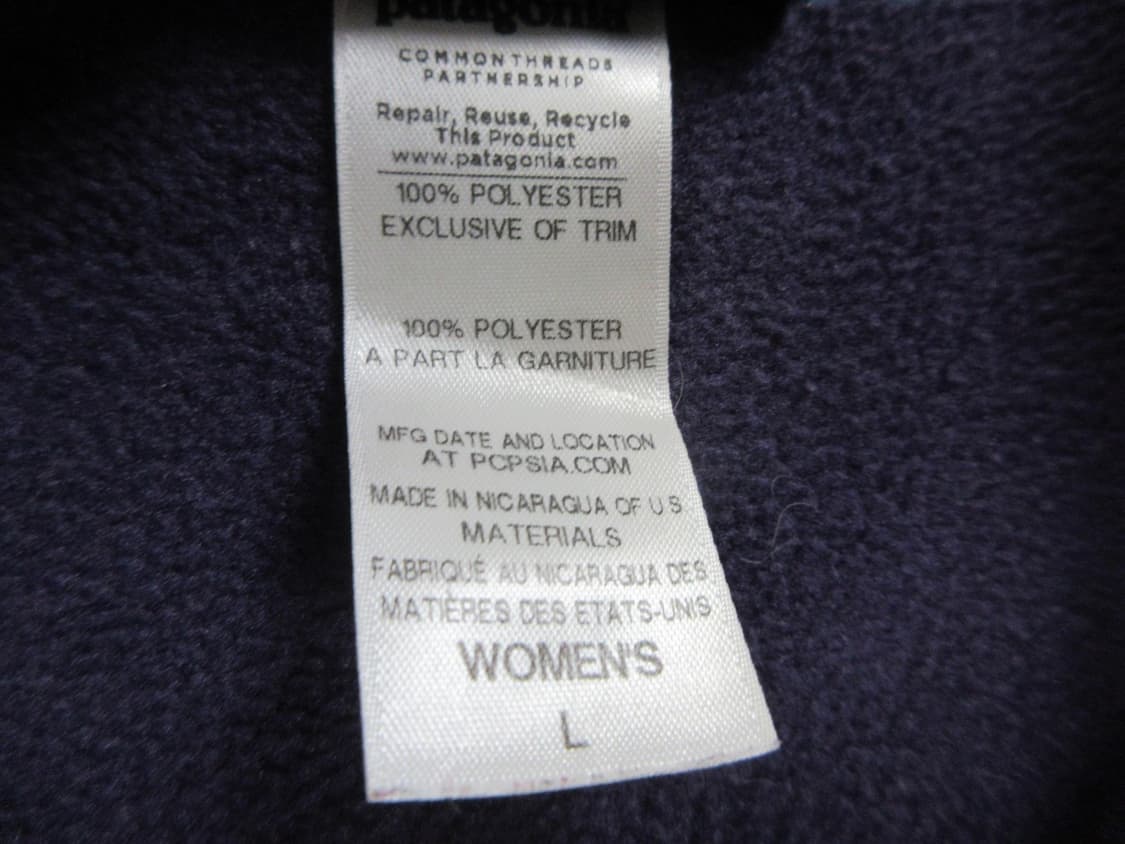 14FW 파타고니아 신칠라 스냅-T 퍼플/블루 상품이미지7