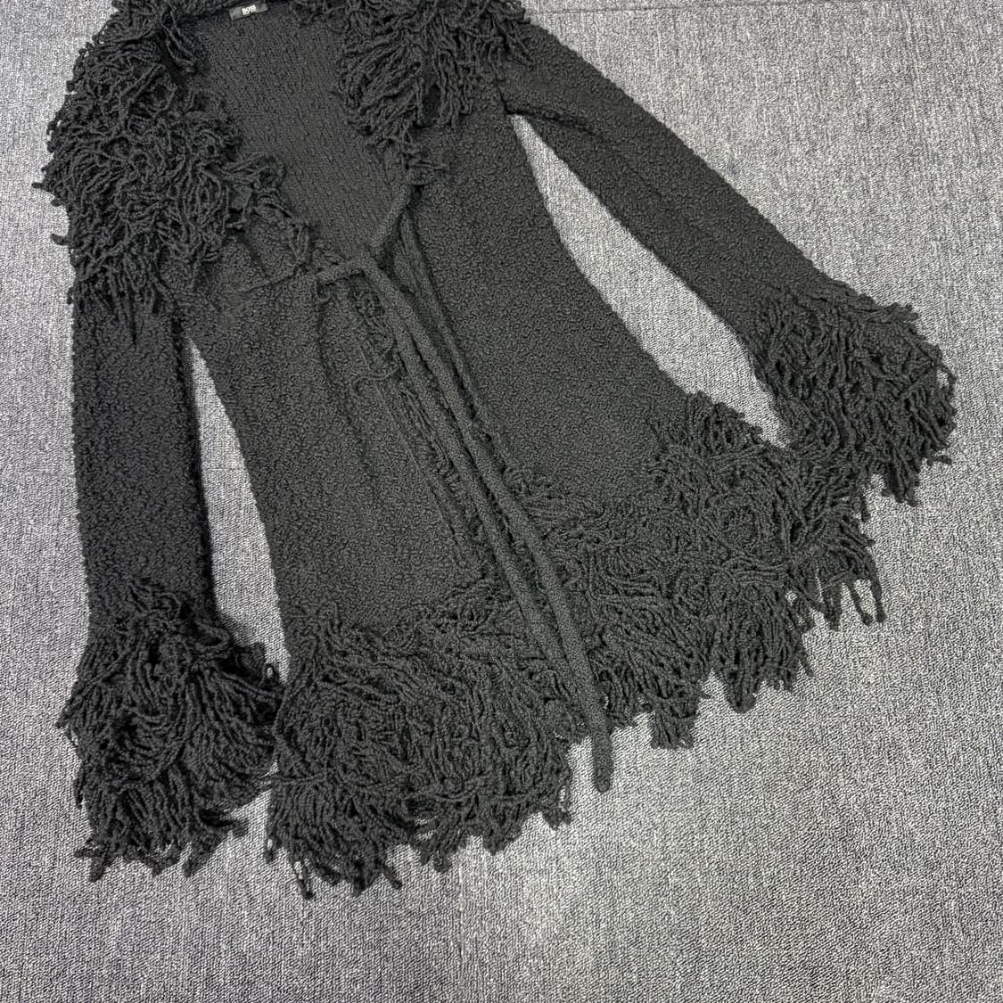 휴고 보스 프린지 디테일 가디건 상품이미지3