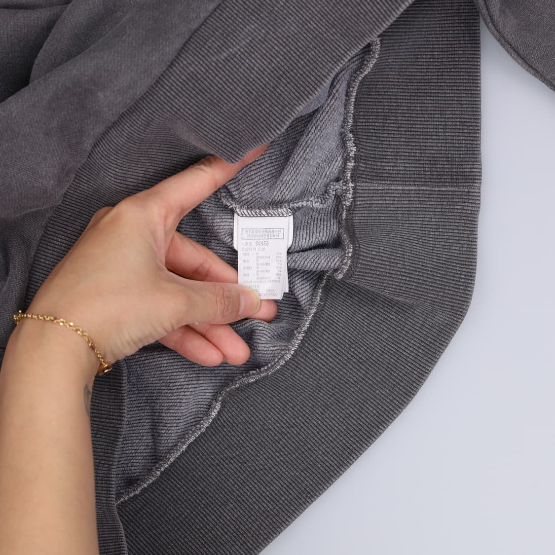 S 노스페이스 피그먼트 맨투맨 0403H1 상품이미지5