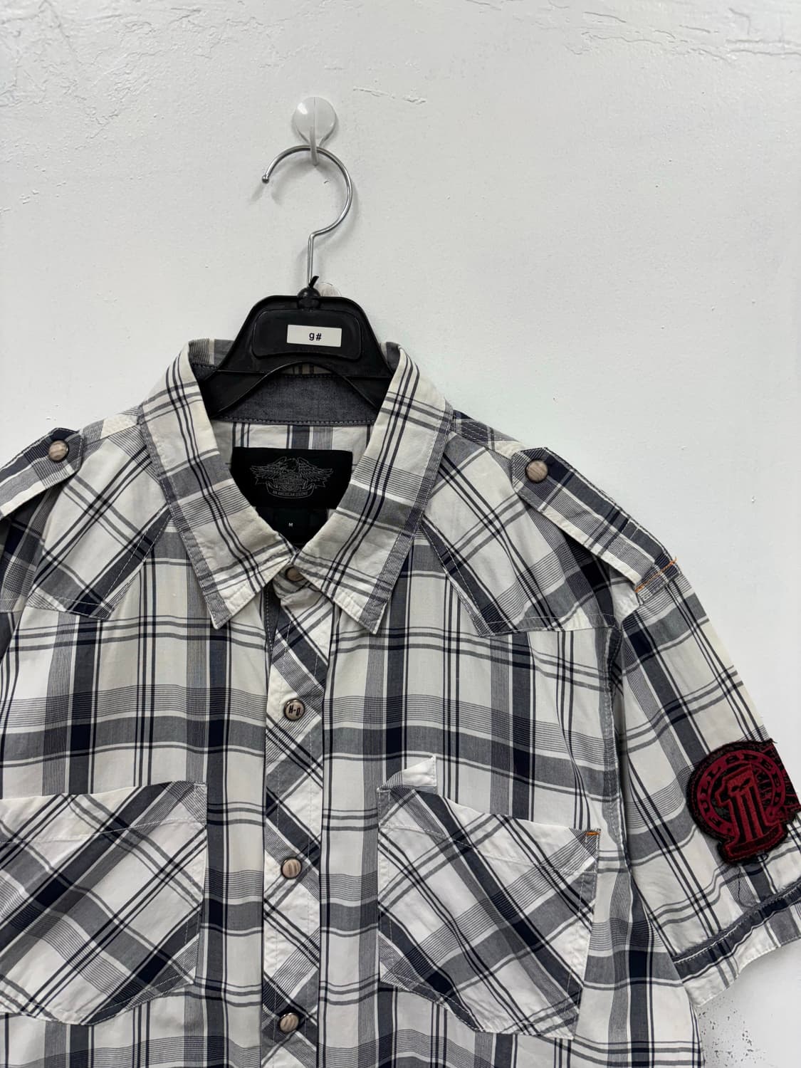 할리데이비슨 패치 반팔셔츠  상품이미지3