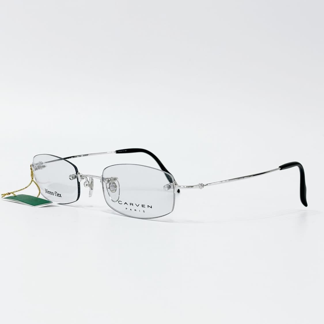 CARVEN 실버 틴트 무테 데드스탁 빈티지안경 상품이미지2