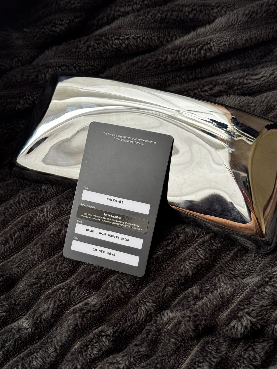 젠틀몬스터 볼드 카프카 블랙/클리어 상품이미지4