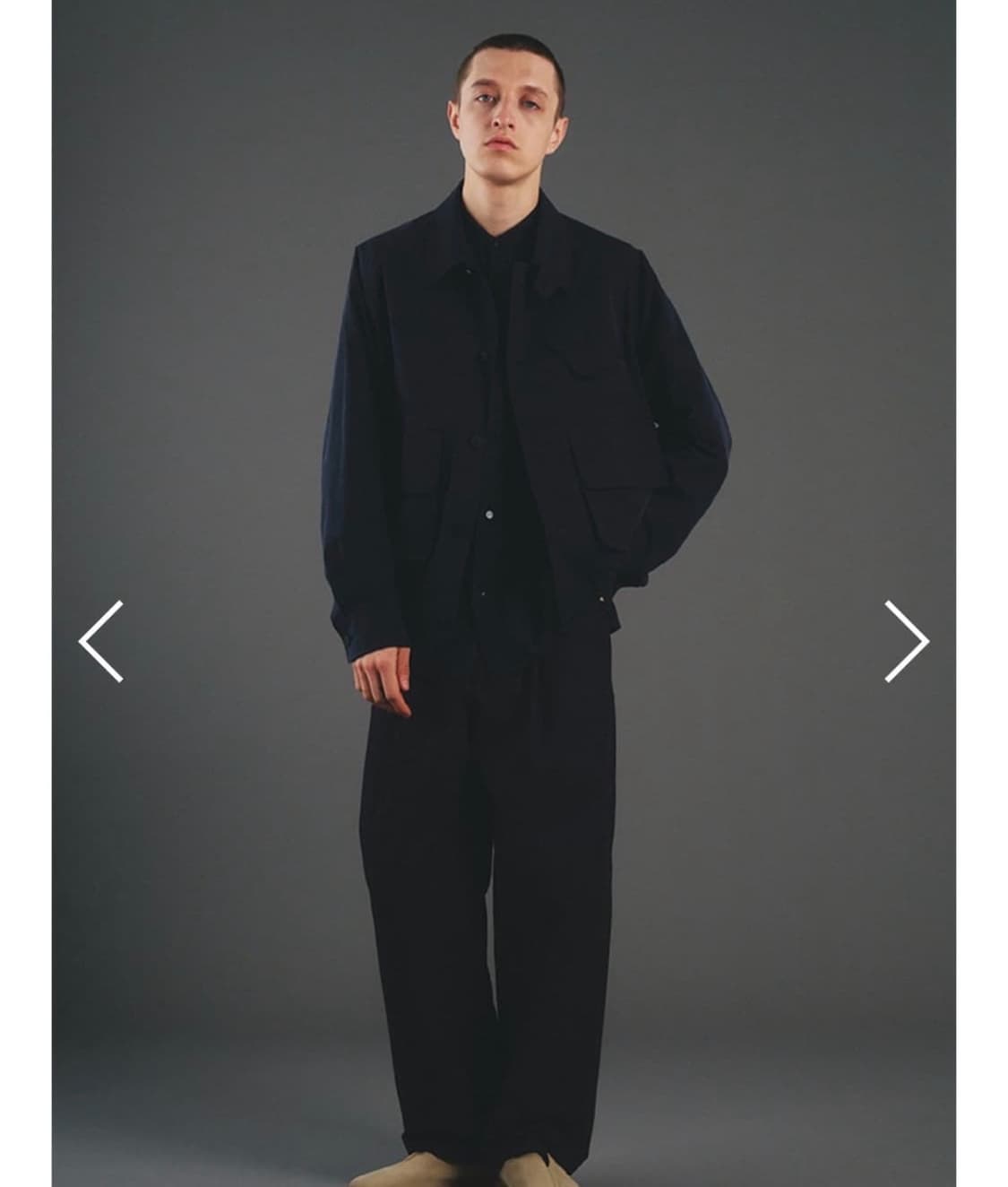 아트이프액츠 3포켓 블루종 M 다크네이비 상품이미지3