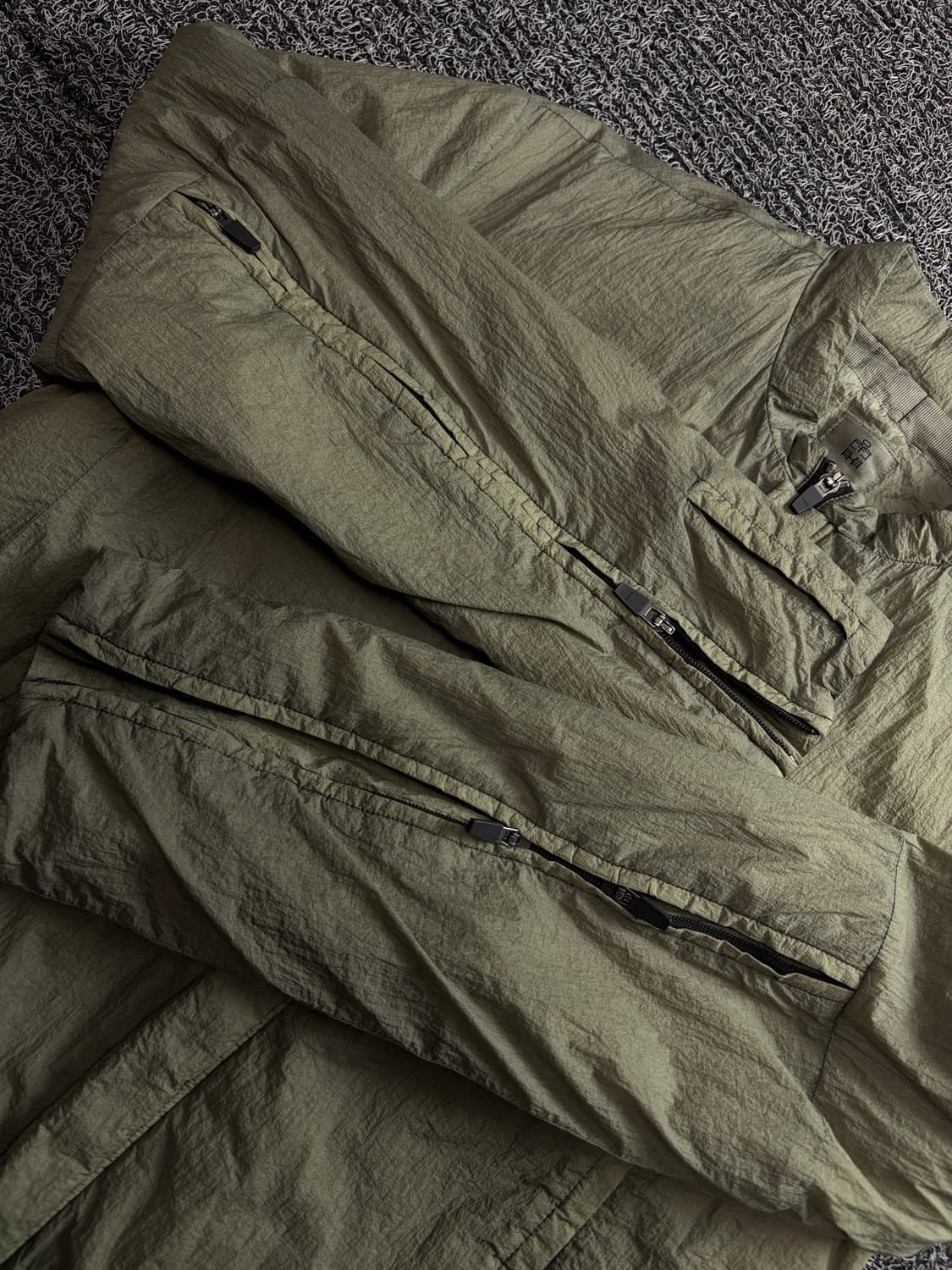 폴리테루 하이커 자켓 세이지 그린 3947 상품이미지5