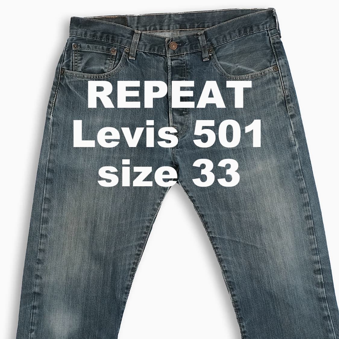 빈티지 리바이스 501 진청 33 인치 LV50132420 상품이미지1