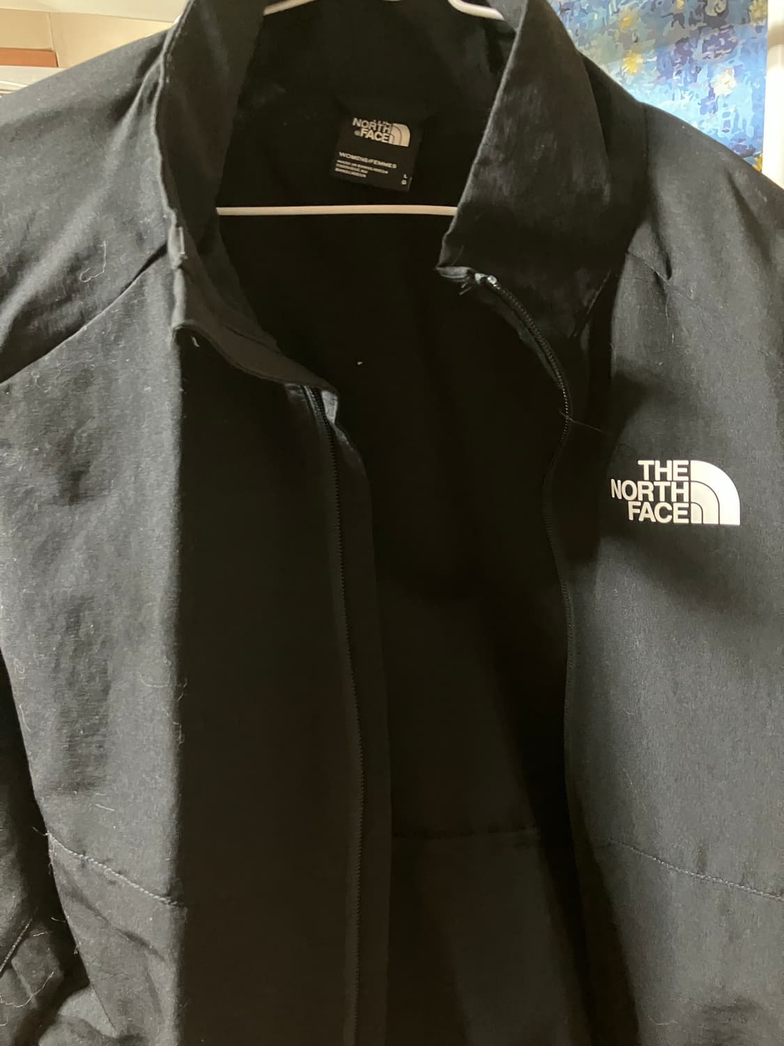 노스페이스 여자 크롭 바람막이 라지 상품이미지2