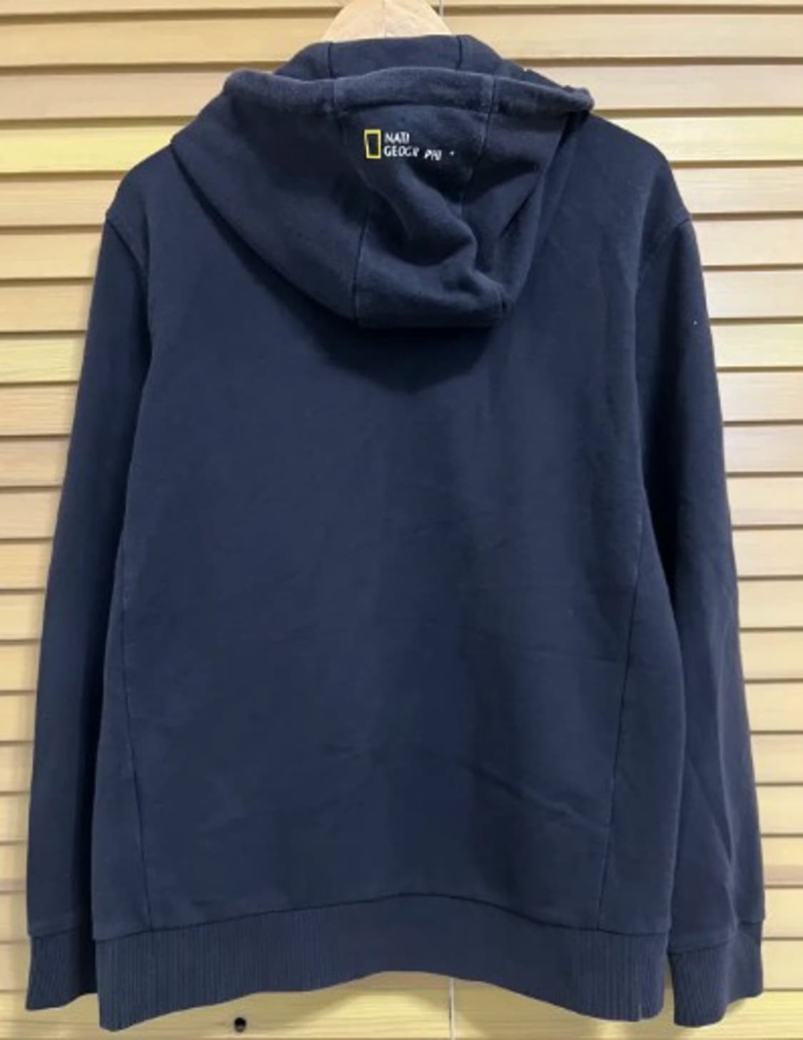 내셔널지오그래픽 남성 블랙 후드집업점퍼 XL 상품이미지3