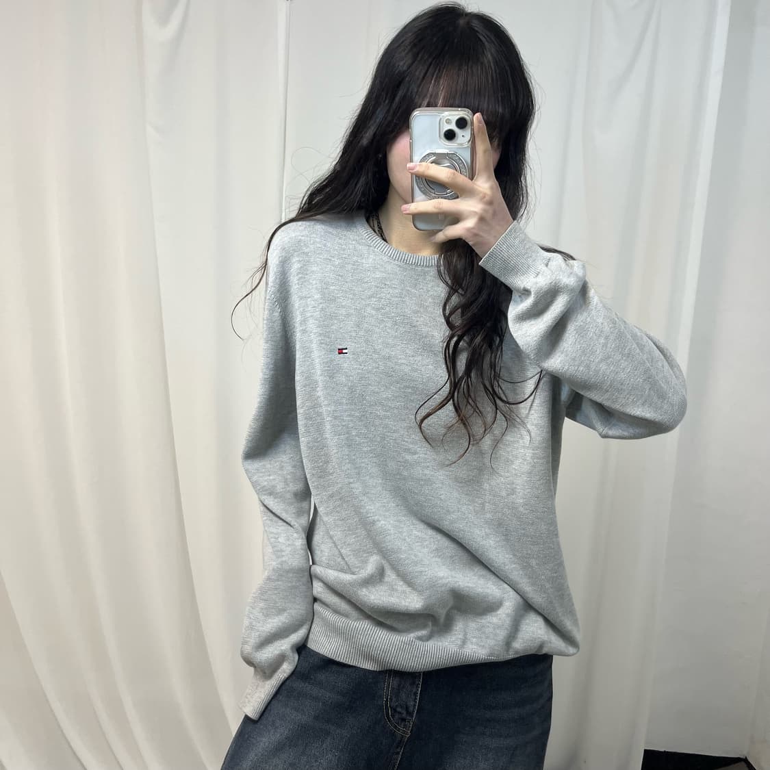 Tommy Hilfiger Grey Knit 상품이미지1