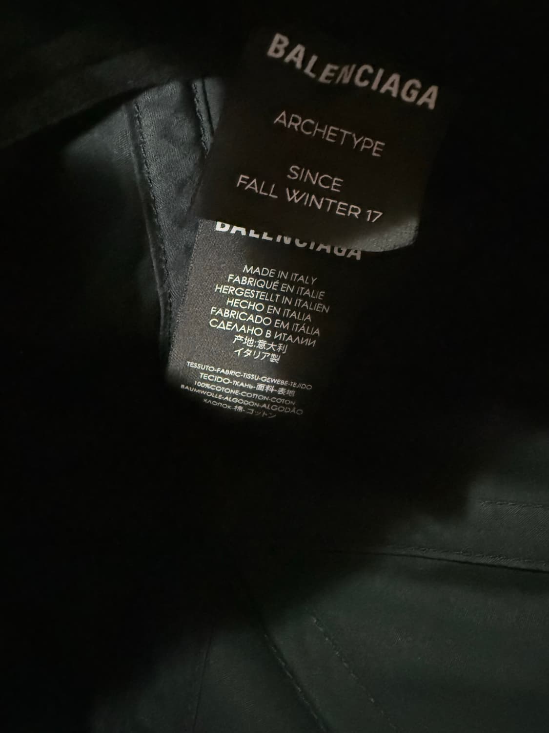 17fw 발렌시아가 선블리치 로고캡 상품이미지3