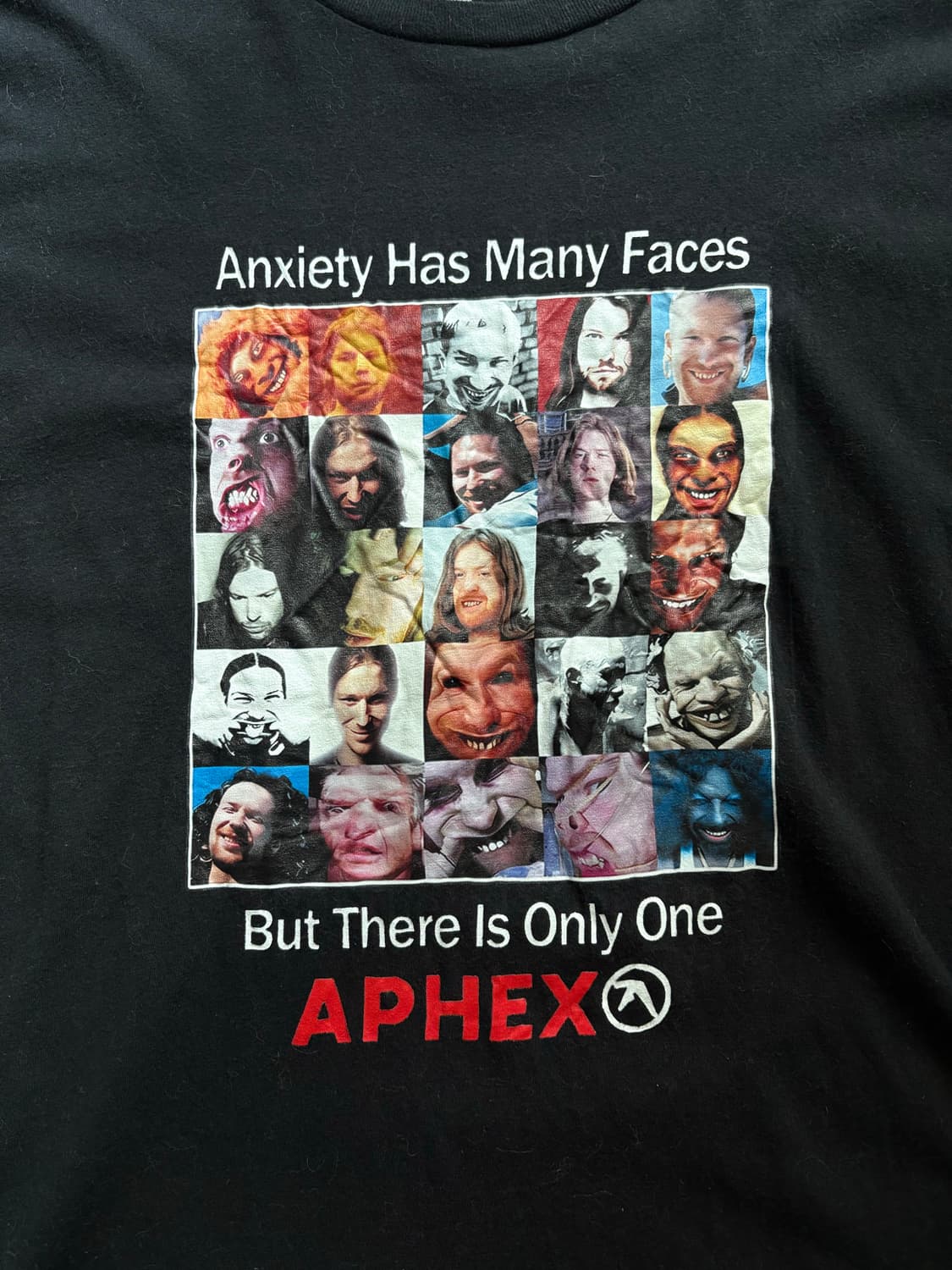 Aphex twin 에이펙스 트윈 부틀랙 빈티지 티셔츠 밴드티 xxl 상품이미지2