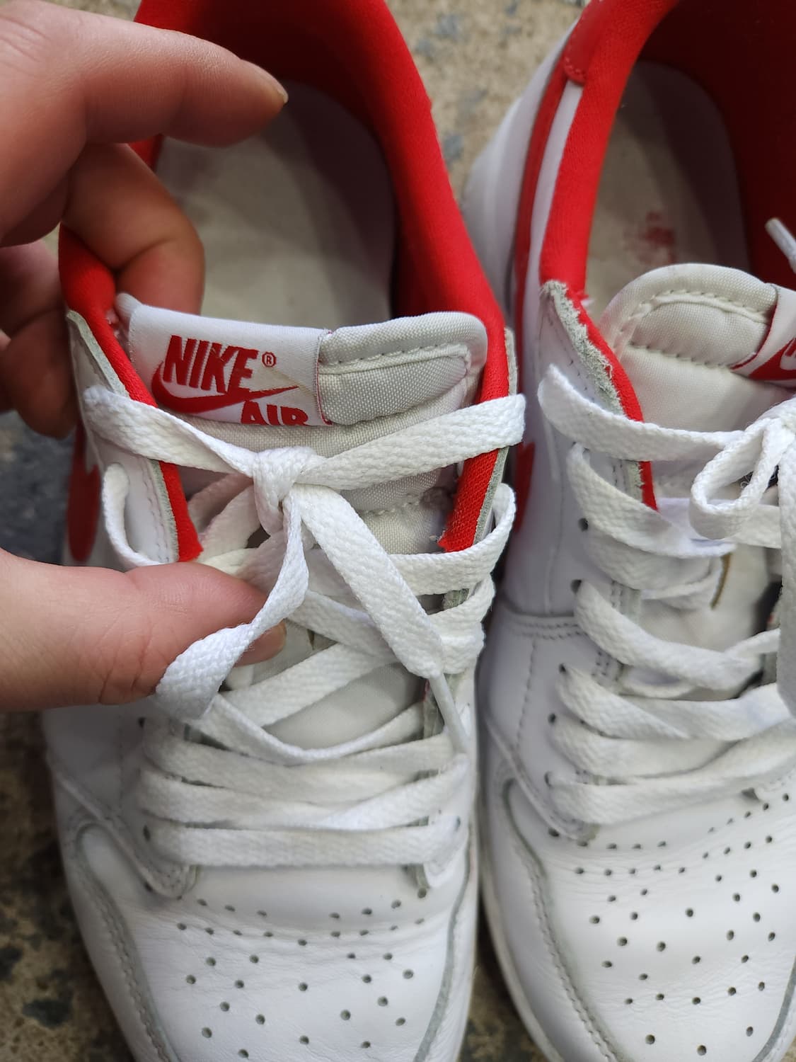 나이키 에어조던1 레트로 OG 유니버시티 레드 265mm 상품이미지8