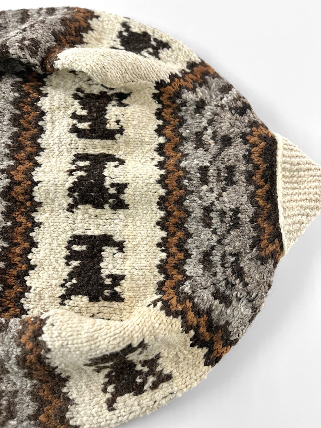 (Rare) 빈티지 고양이 패턴 코위찬 스웨터 상품이미지5