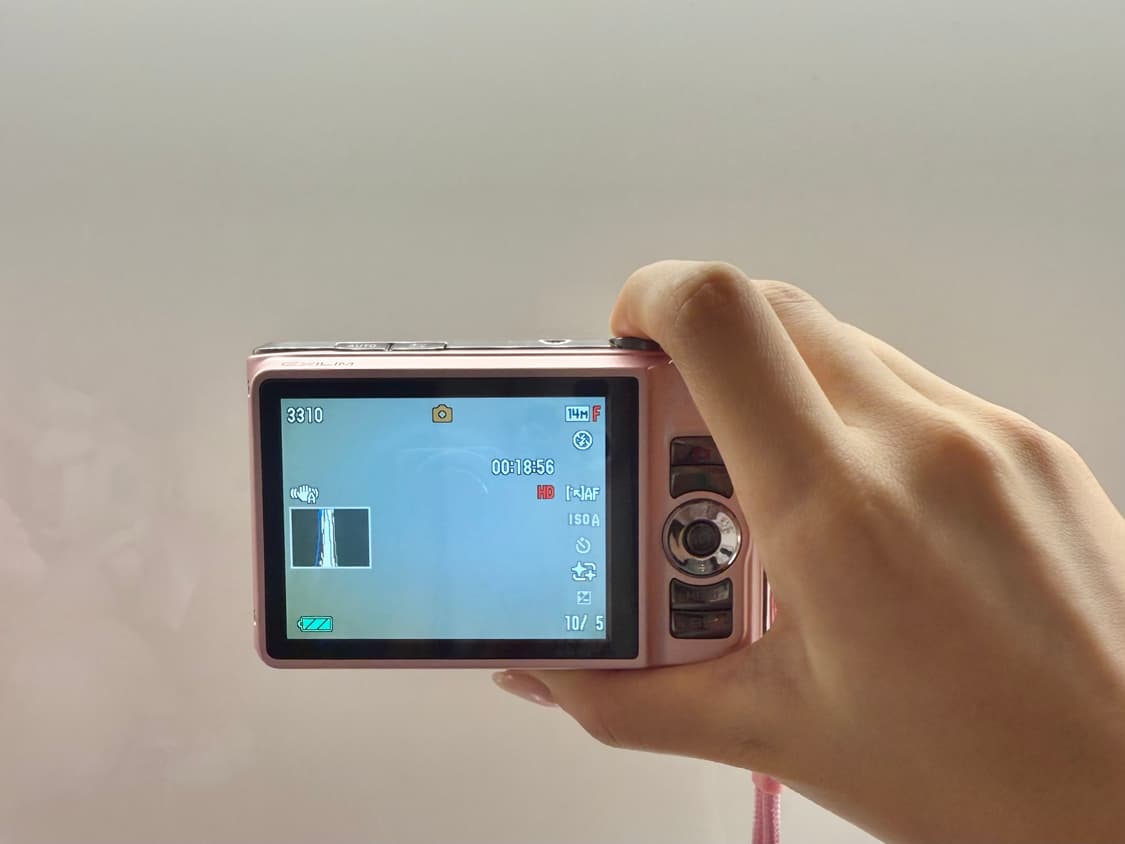 카시오 엑슬림 ex-h15 (casio exilim h15) 핑크 디카 상품이미지3