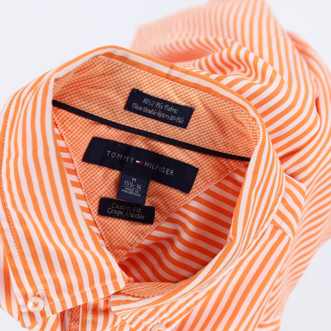 [M] 타미힐피거 남성 스트라이프 포켓 드레스 셔츠 남방 3785 상품이미지6