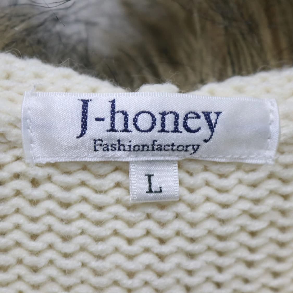 J-HONEY 노르딕 울 혼방 롱 니트 가디건 63301 상품이미지8