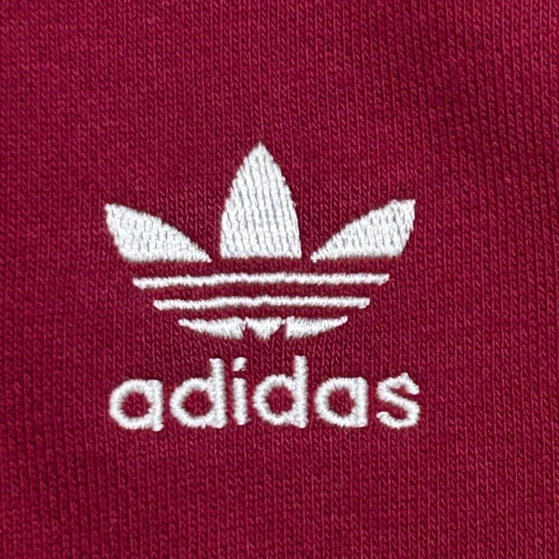 아디다스 오리지날 하프집업 스웻셔츠 버건디 UK 10 상품이미지2