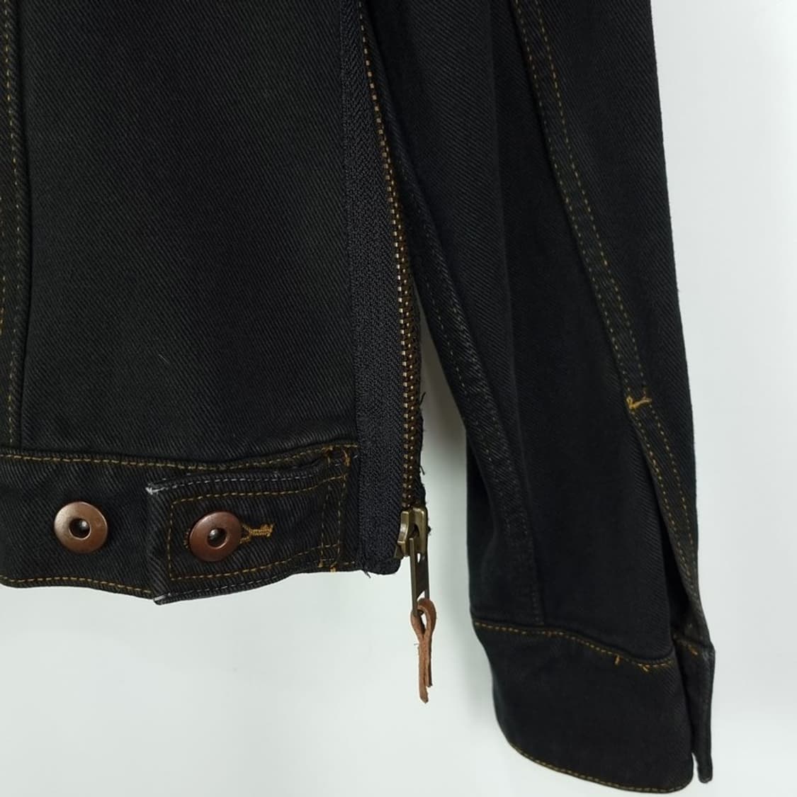 [할리데이비슨] 뒷판 빅로고 빈티지 데님 자켓 상품이미지6