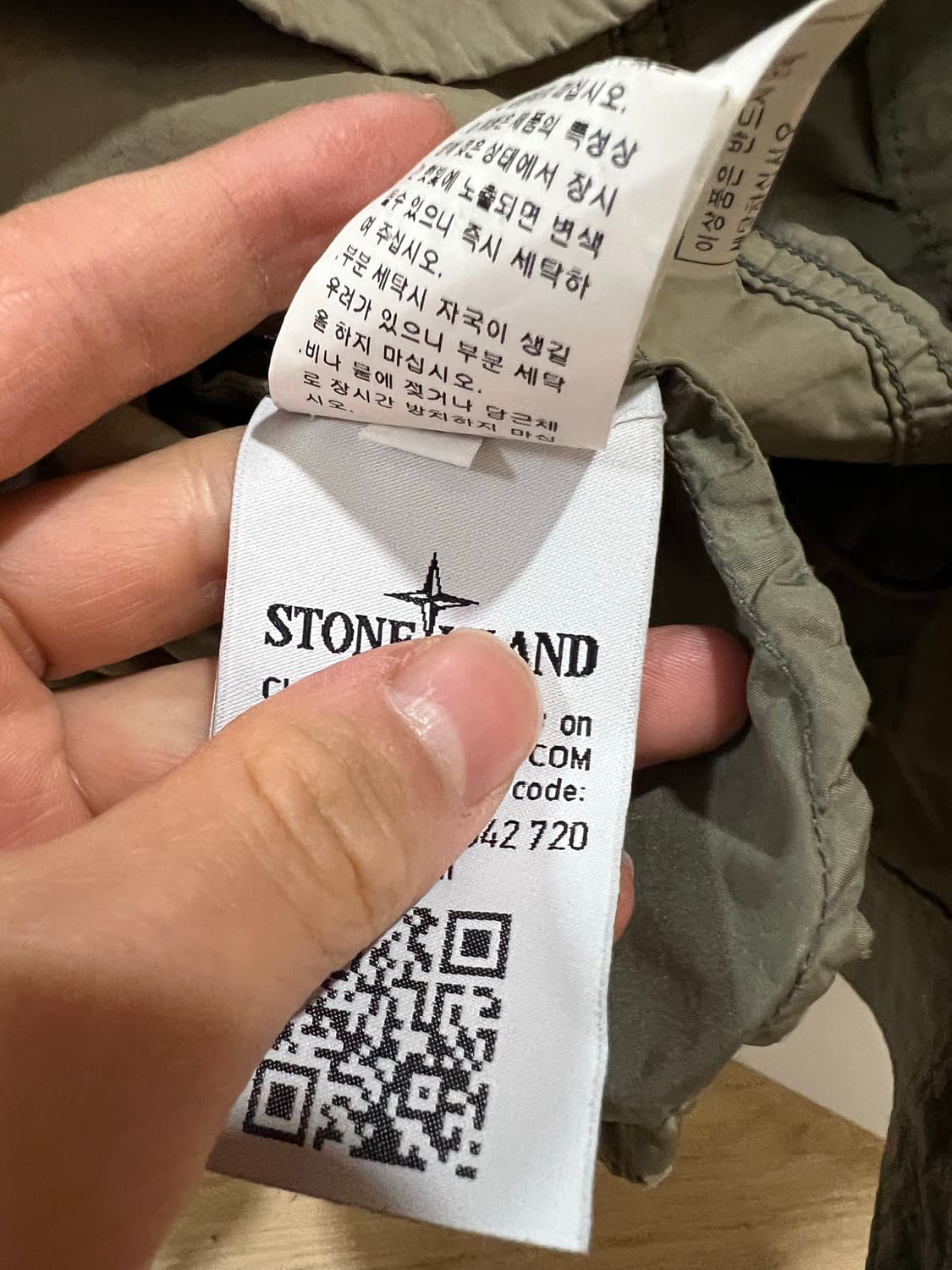 스톤아일랜드 다비드tc 야상 L (새상품급,한정판) 상품이미지4