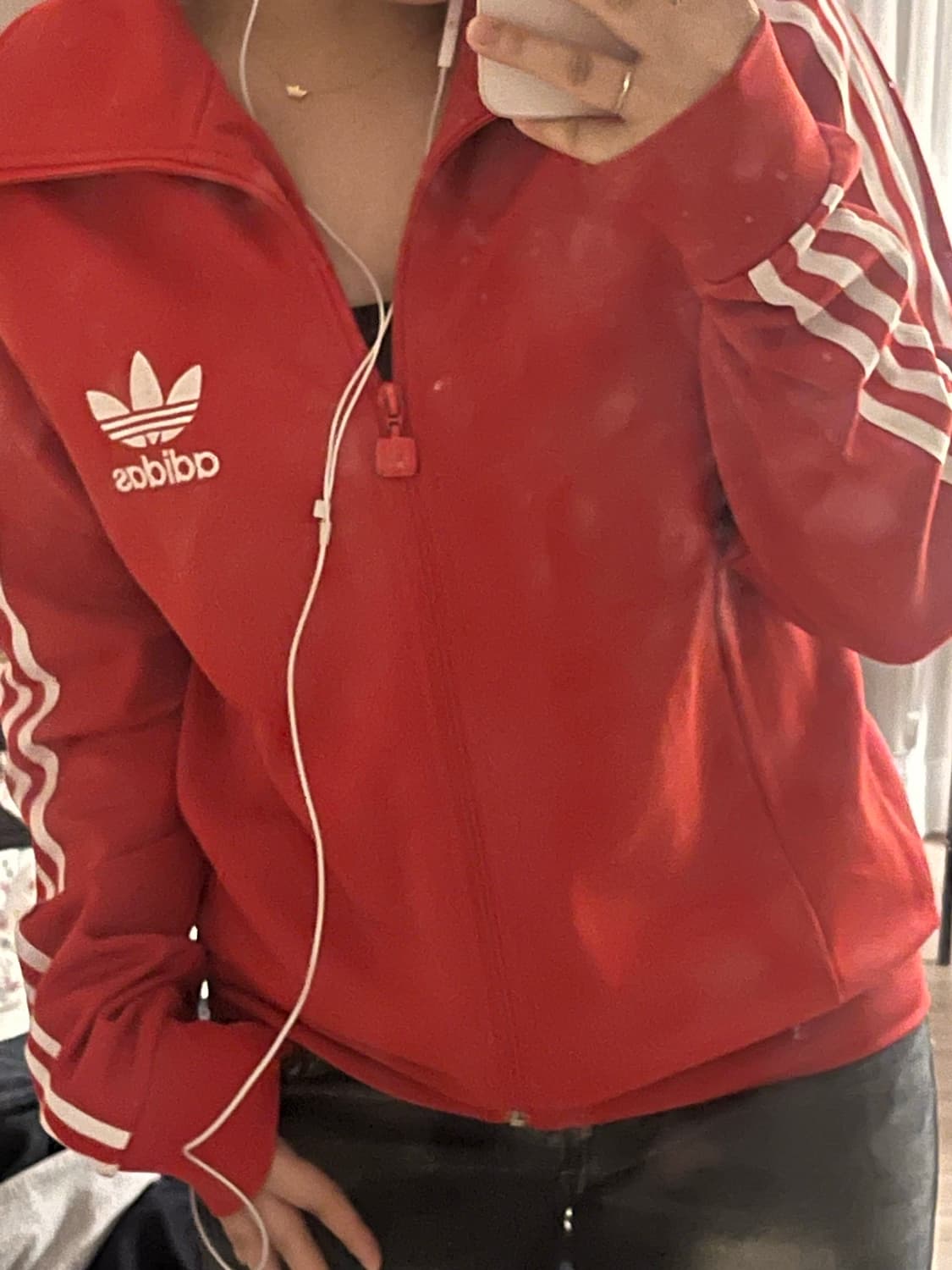 아이다스 빨강 파이어버드 져지 상품이미지1