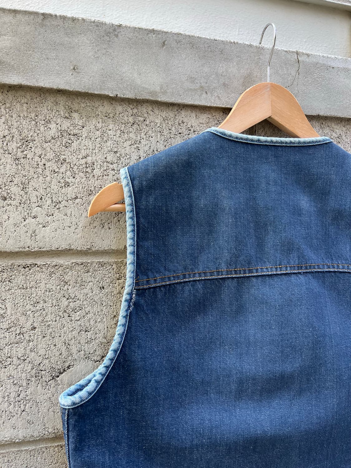 1970s CARHARTT DENIM SHERPA 70s칼하트베스트 상품이미지10