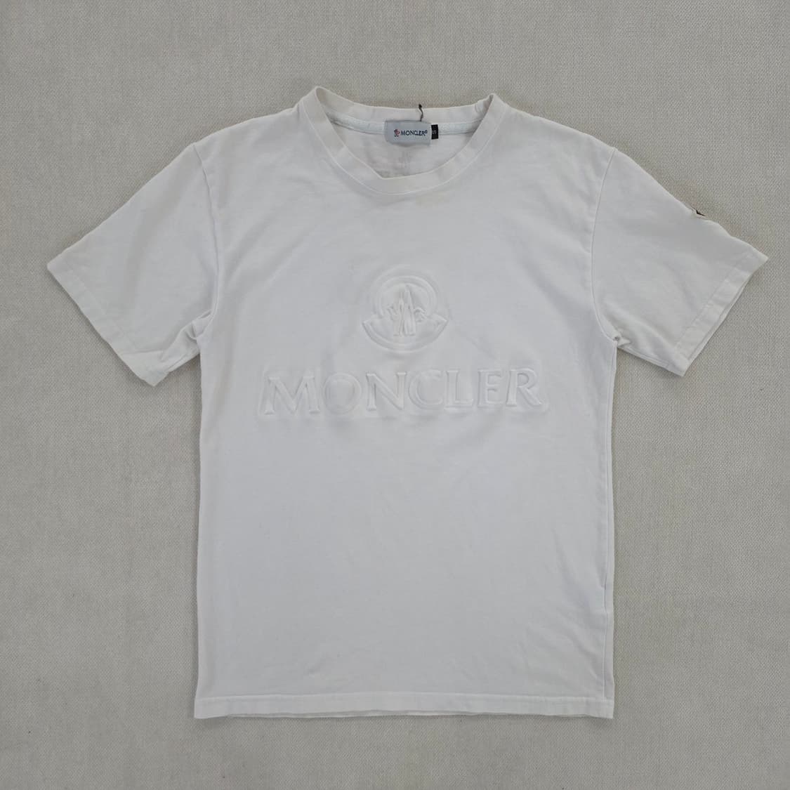 S 고급 로고 라운드 반팔티 0225J 상품이미지1