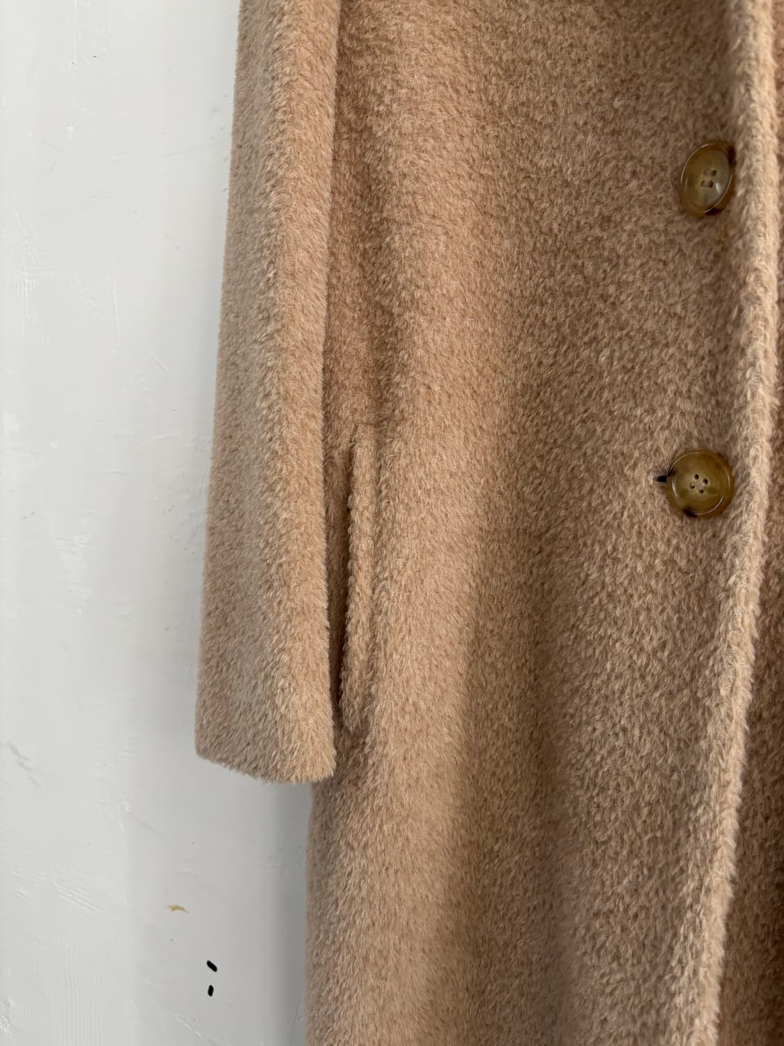 Max Mara 막스마라 알파카 싱글 코트 상품이미지8