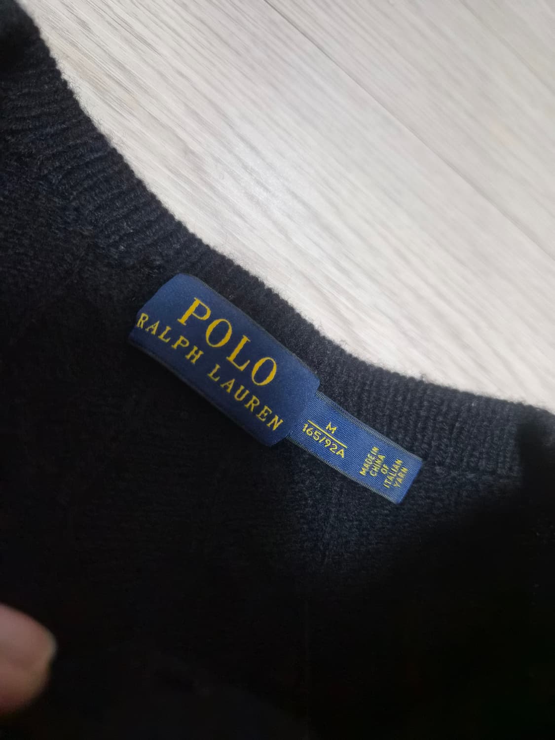 Polo 폴로  케이프 모케시미어혼방 니트 상품이미지7