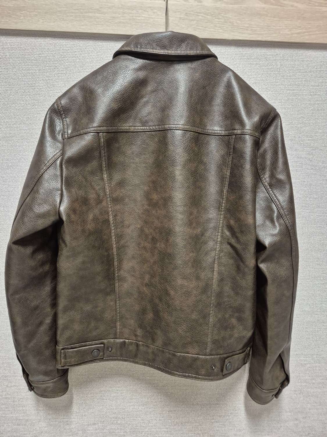 리바이스 남성 FAUX LEATHER 트러커 상품이미지2