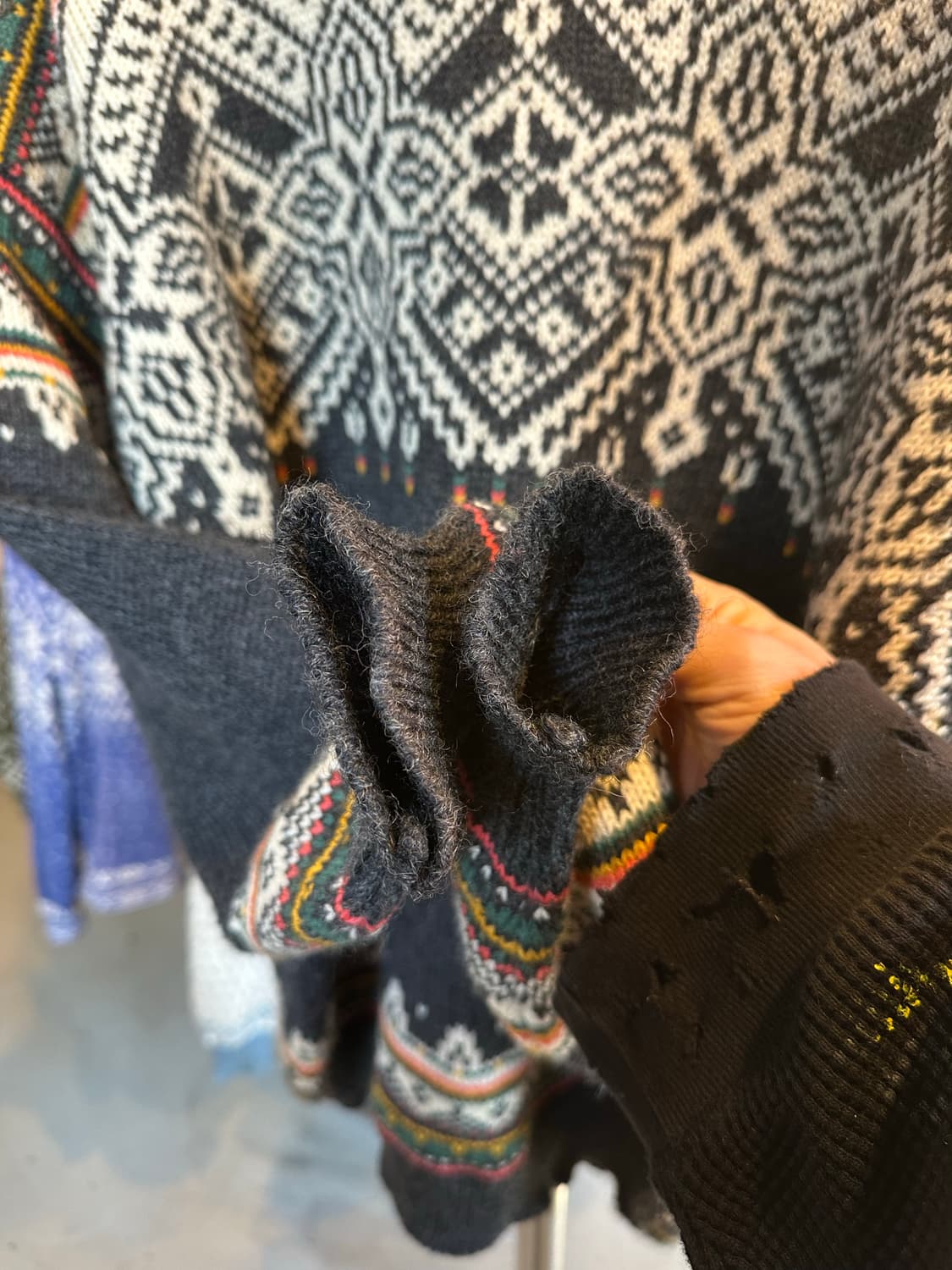 데일오브노르웨이 헤비 울 노르딕 스웨터 상품이미지6