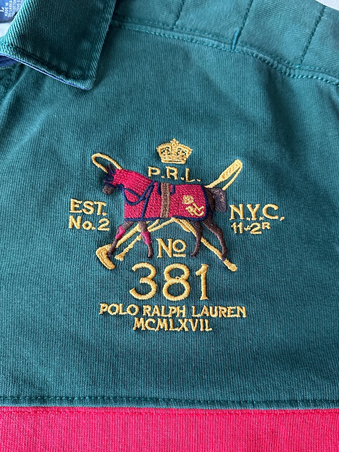 폴로 RLPC 럭비 셔츠 L 상품이미지5