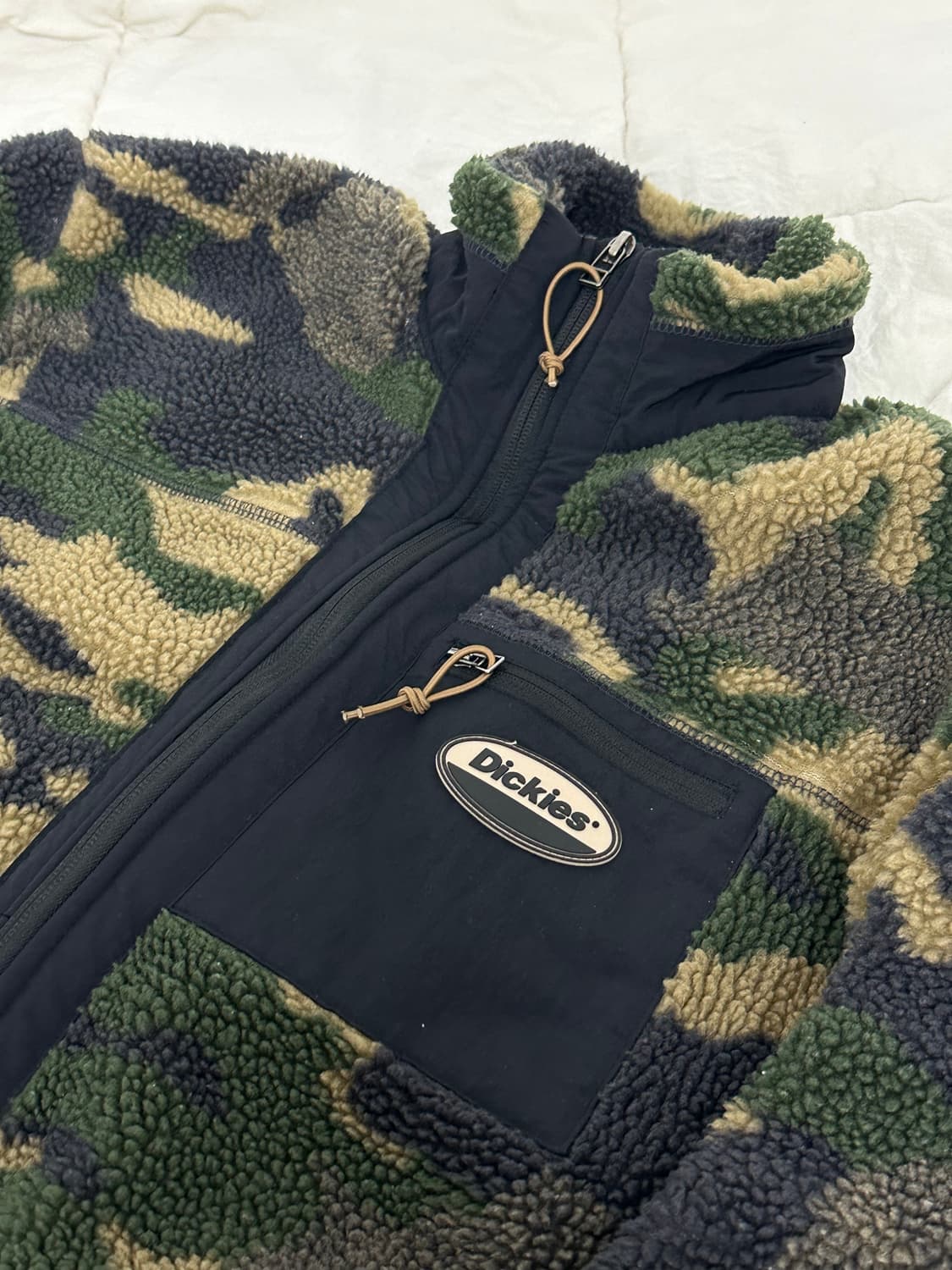 디키즈 카모플라쥬 후리스 플리스 뽀글이 라지  상품이미지3