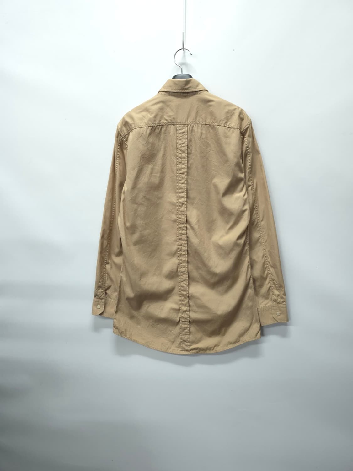 [희귀] 구찌 남여공용 스태프 유니폼 코튼 셔츠 (베이지, 37사이즈) 상품이미지6