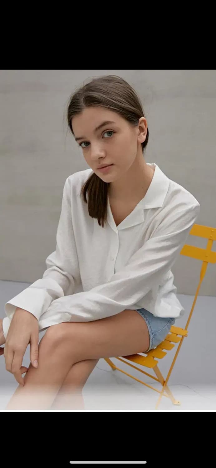 랭5 LUNA NOTCHED COLLAR SATIN SHIRTS 상품이미지1