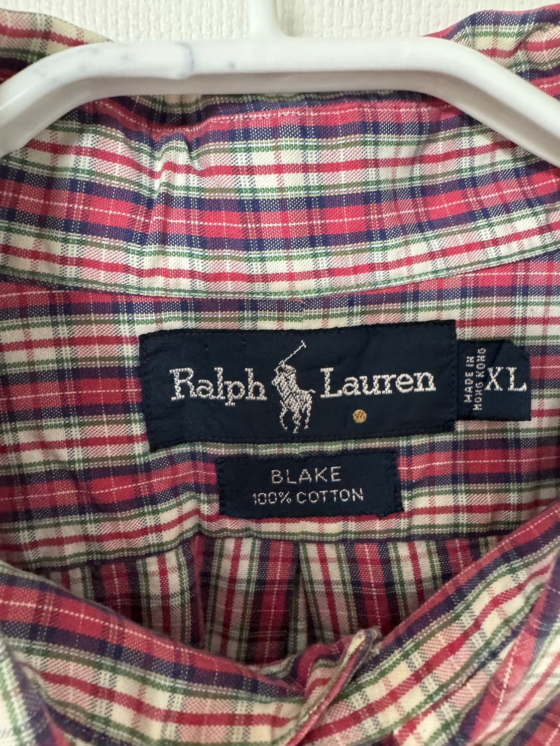 Xl) 폴로 체크셔츠  상품이미지4