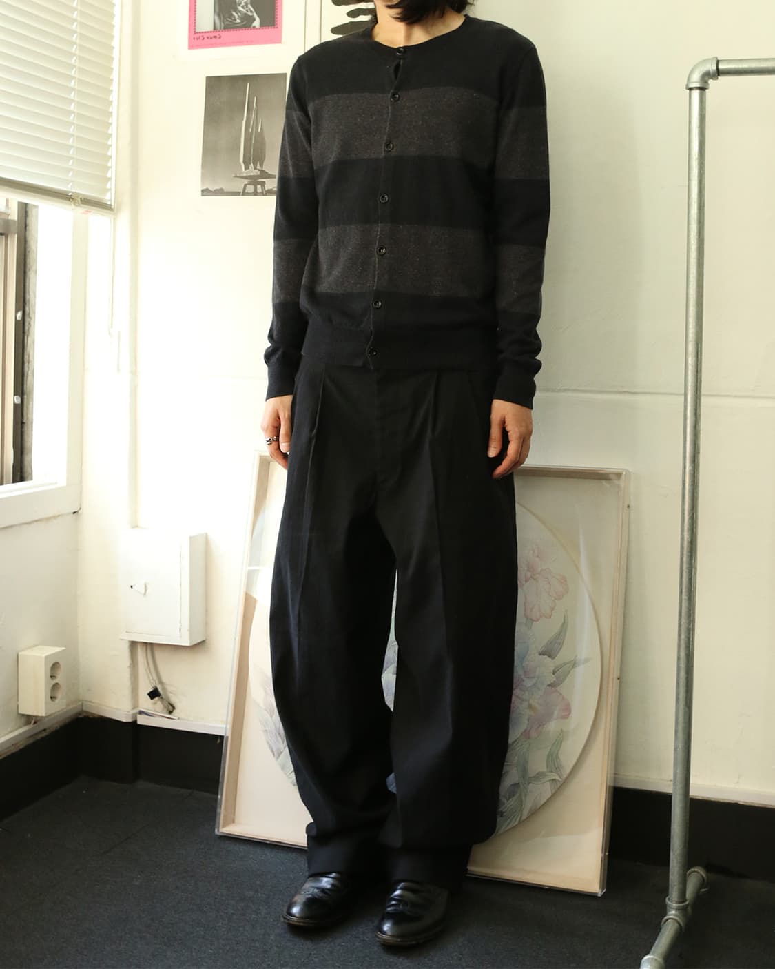 라드 뮤지션 스트라이프 니트 가디건  상품이미지2