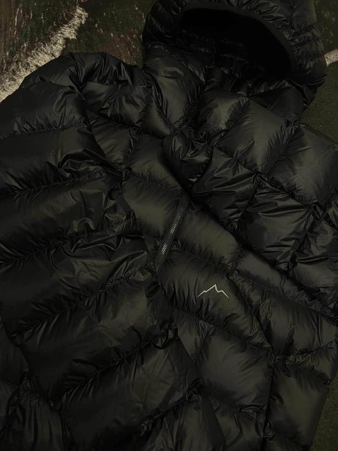 XL) cayl 케일 light down jacket 2 black 상품이미지1