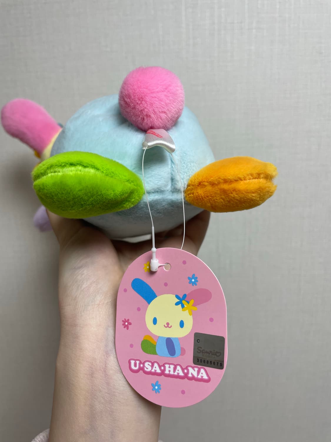 산리오 우사하나 인형 필통 상품이미지4