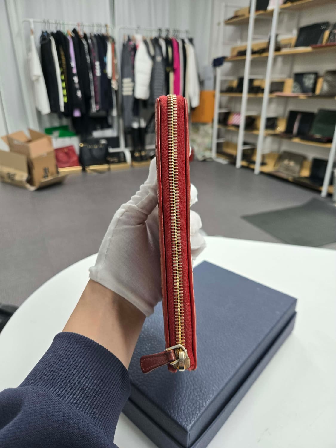 [A급컨디션] 미우미우 마테라쎄 장지갑 상품이미지4