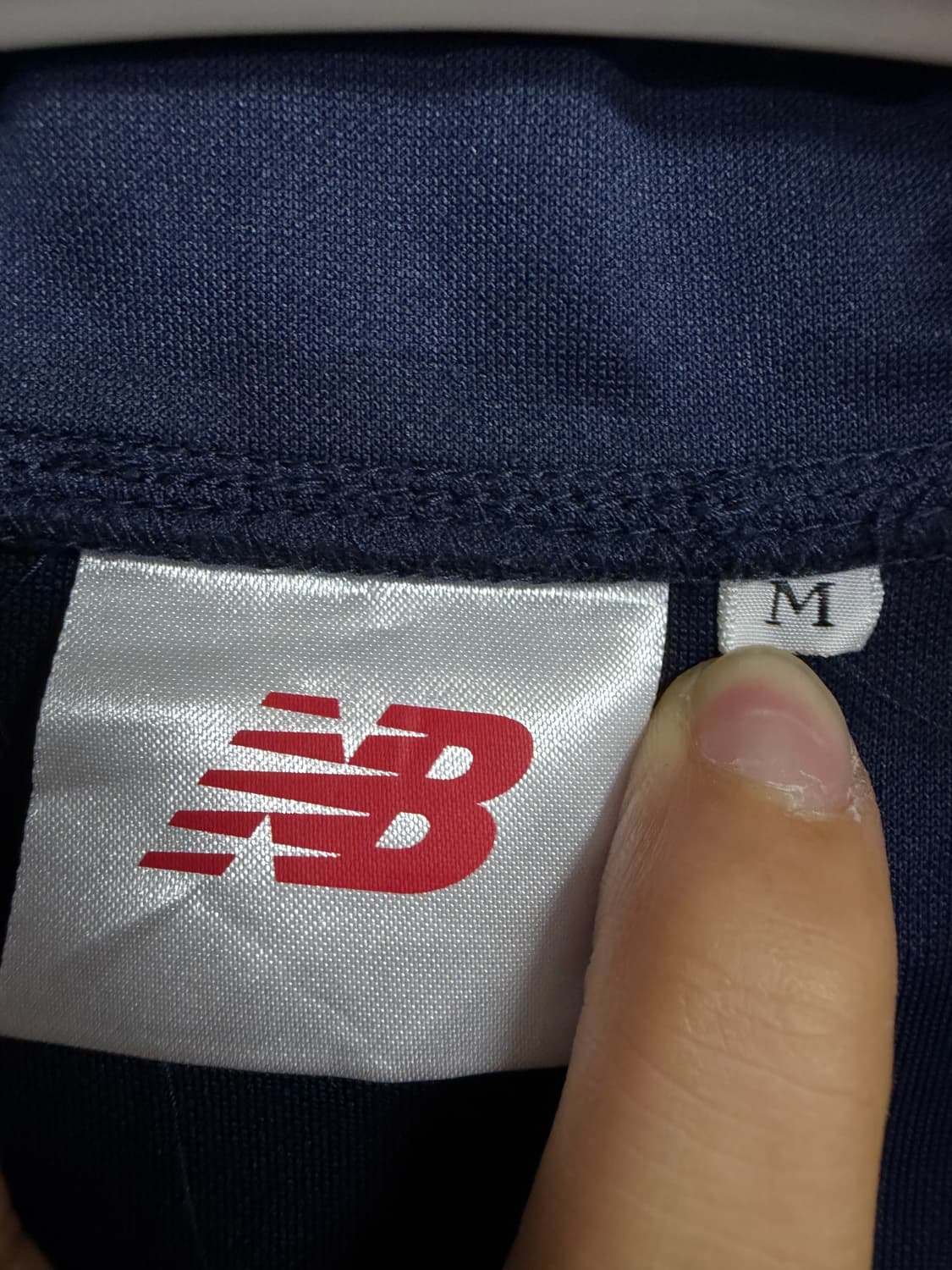 뉴발란스 도트 패턴 집업 트랙 자켓 상품이미지3