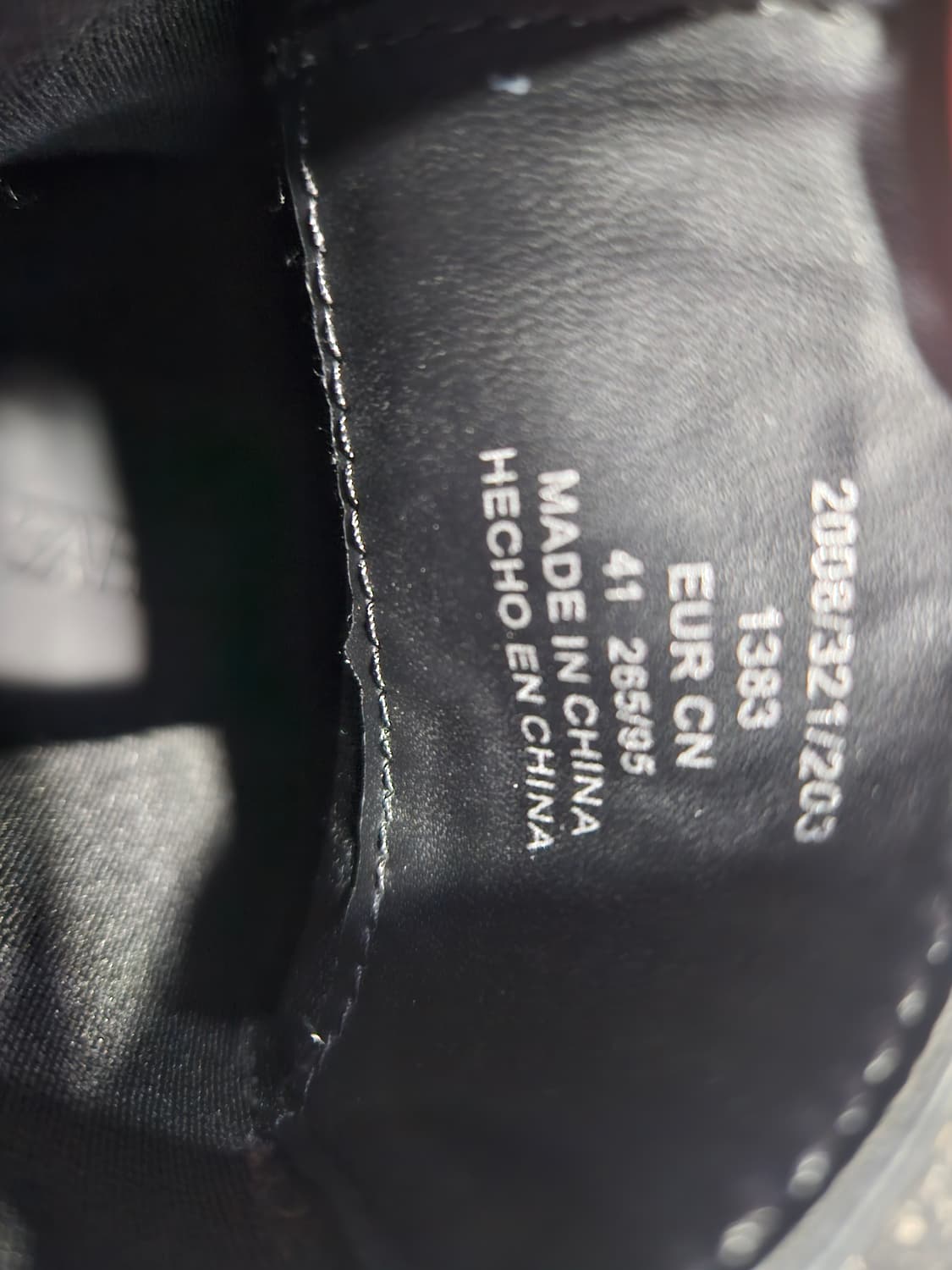 자라 첼시 부츠 265mm 상품이미지5