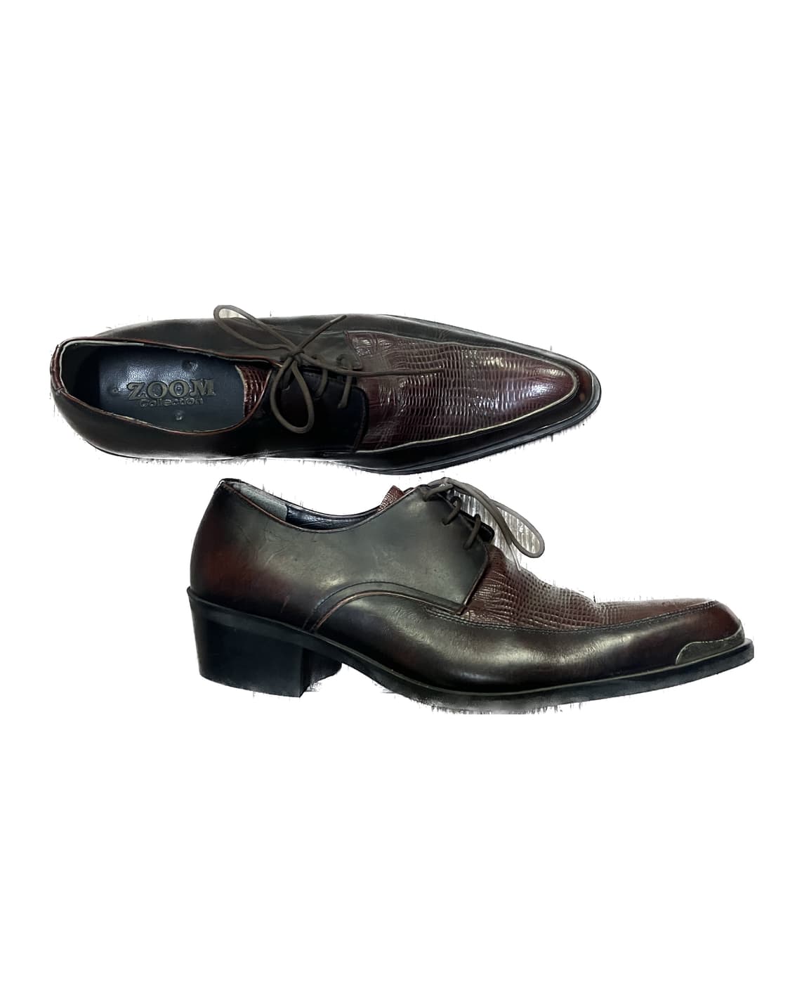 Red wine crocodile shoes 상품이미지4