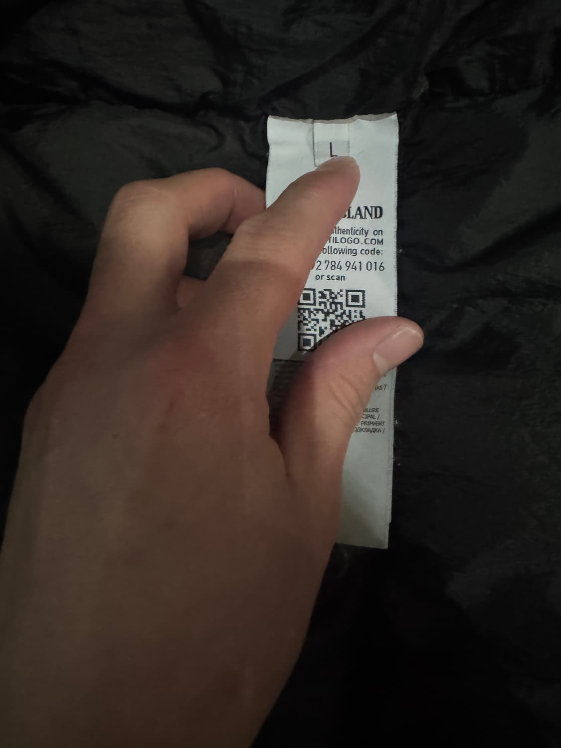 [L] 스톤아일랜드 17fw 크링클랩스 후드 패딩 다크그린 6754022 상품이미지7