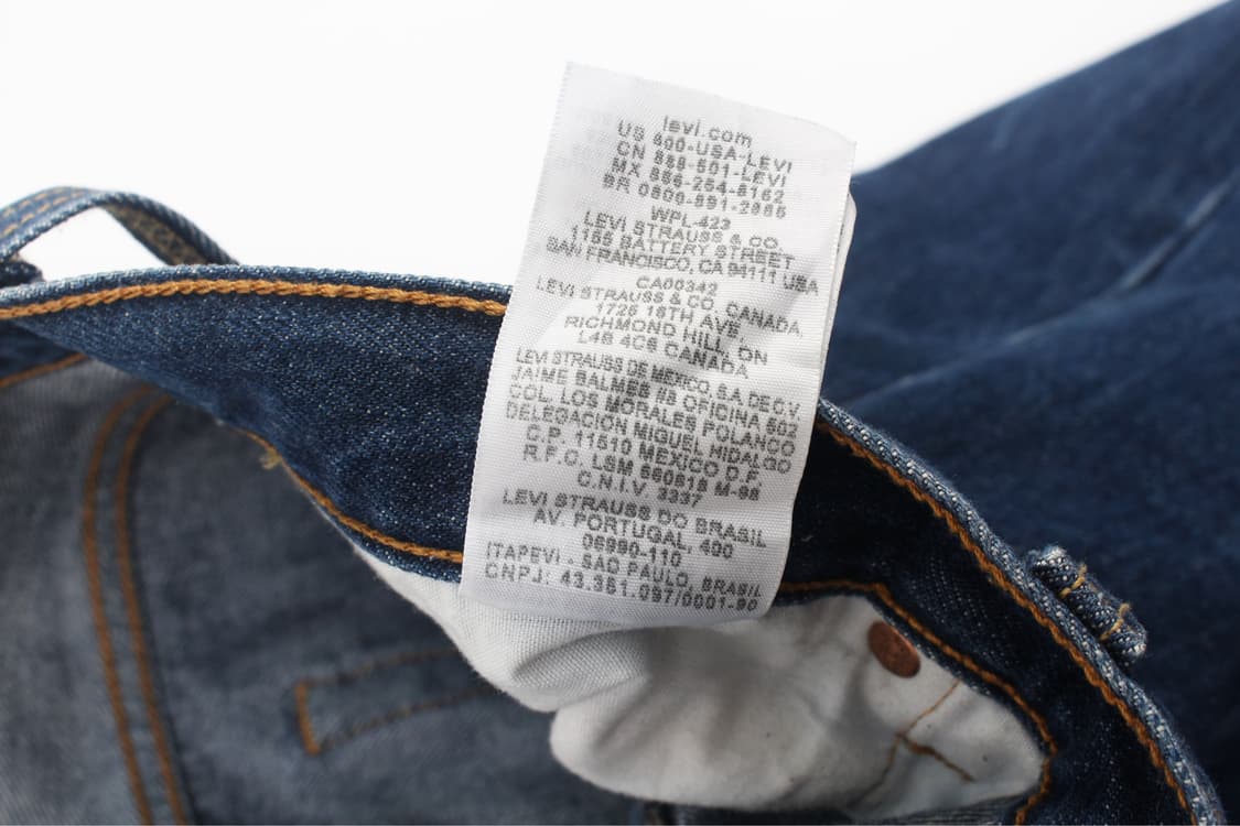 LEVI’S 501  Fit Indigo Denim Pan 상품이미지6