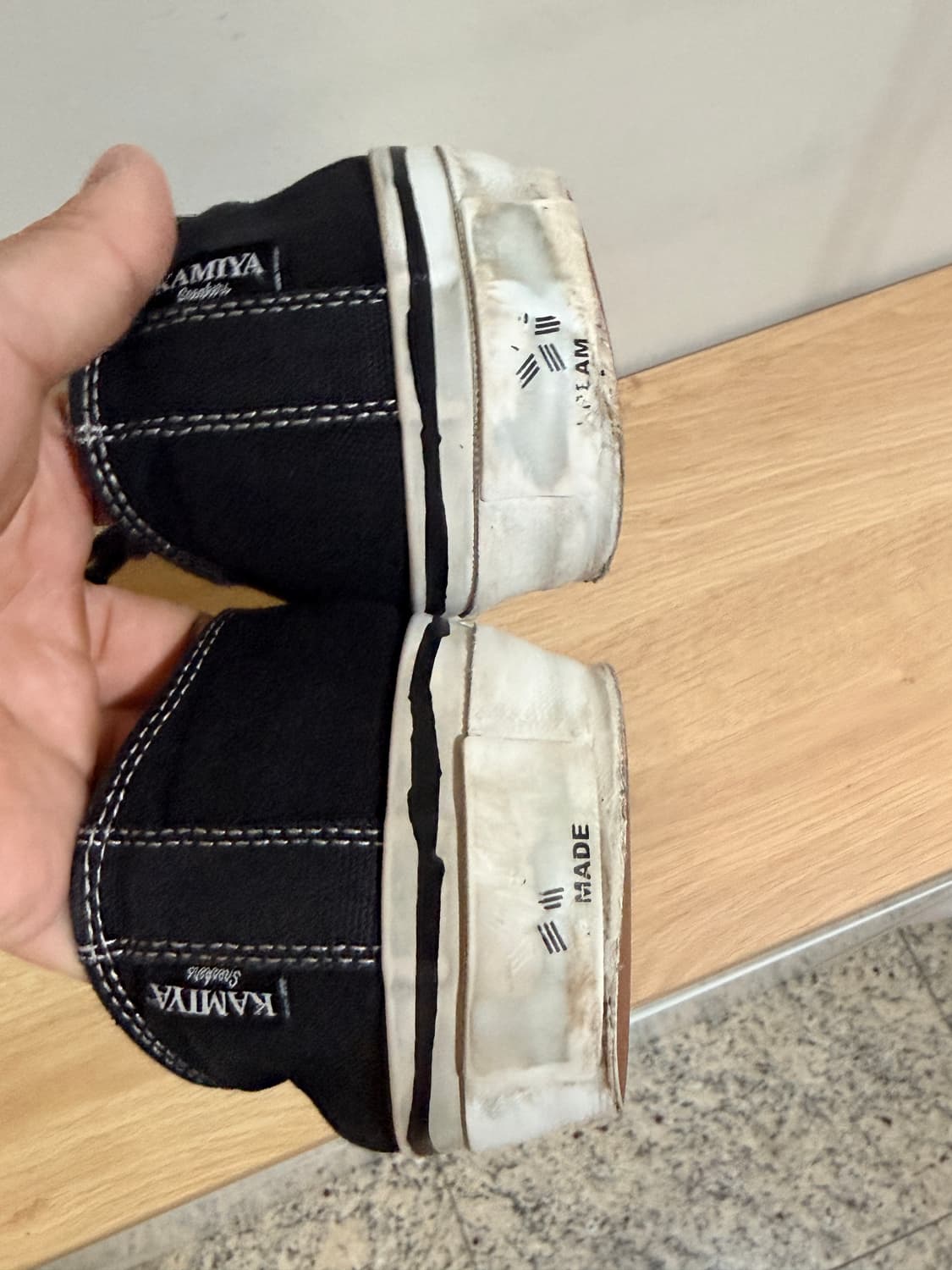 kamiya joey 44 280-285 블랙 판매 상품이미지2